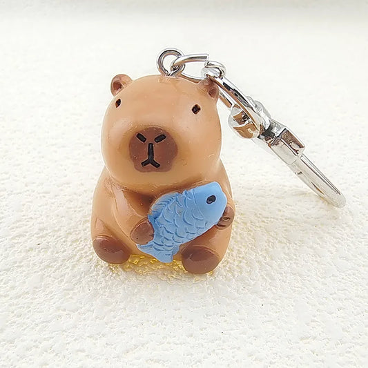 Funny Capybara Keychain