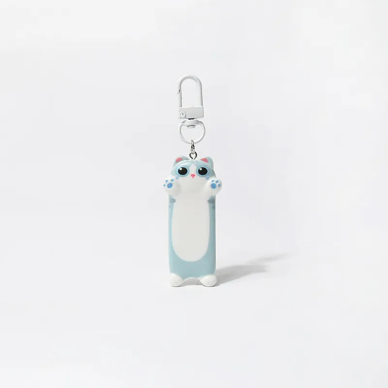 Cute Long Cat Keychain