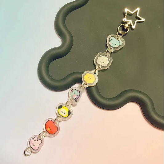 K-pop Cute Dangle Acrylic Keychain