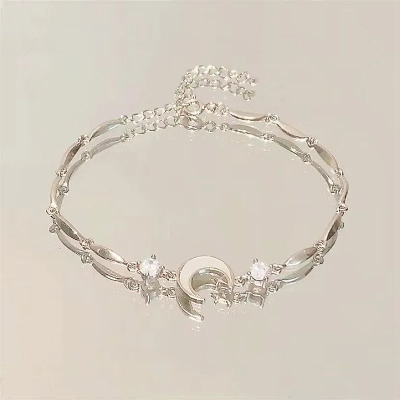 Delicate Silver Chain Bracelet