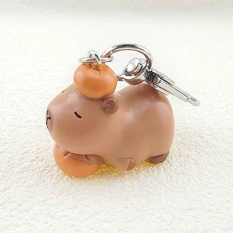 Funny Capybara Keychain