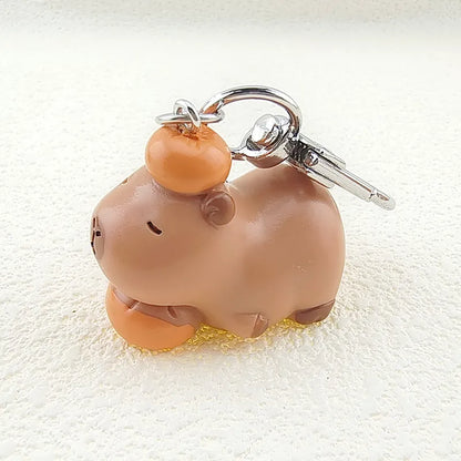 Funny Capybara Keychain