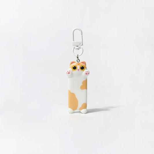 Cute Long Cat Keychain
