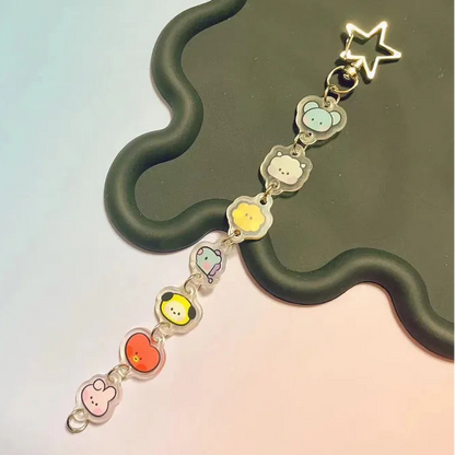 K-pop Cute Dangle Acrylic Keychain