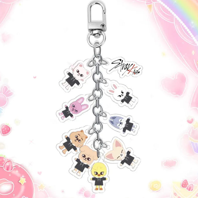 K-pop Cute Dangle Acrylic Keychain