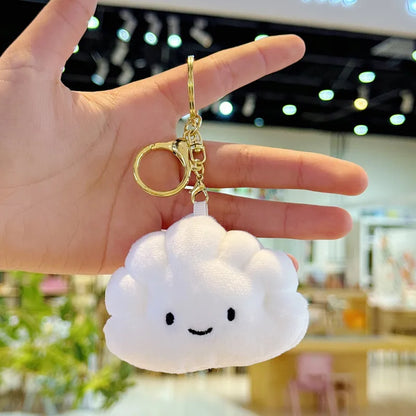 Plush Dumpling Keychain