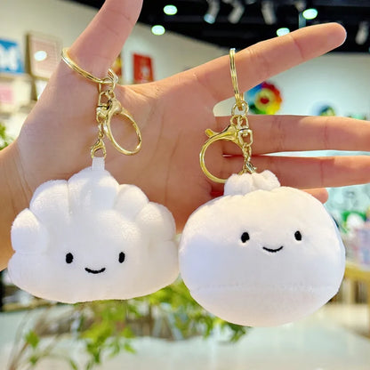 Plush Dumpling Keychain